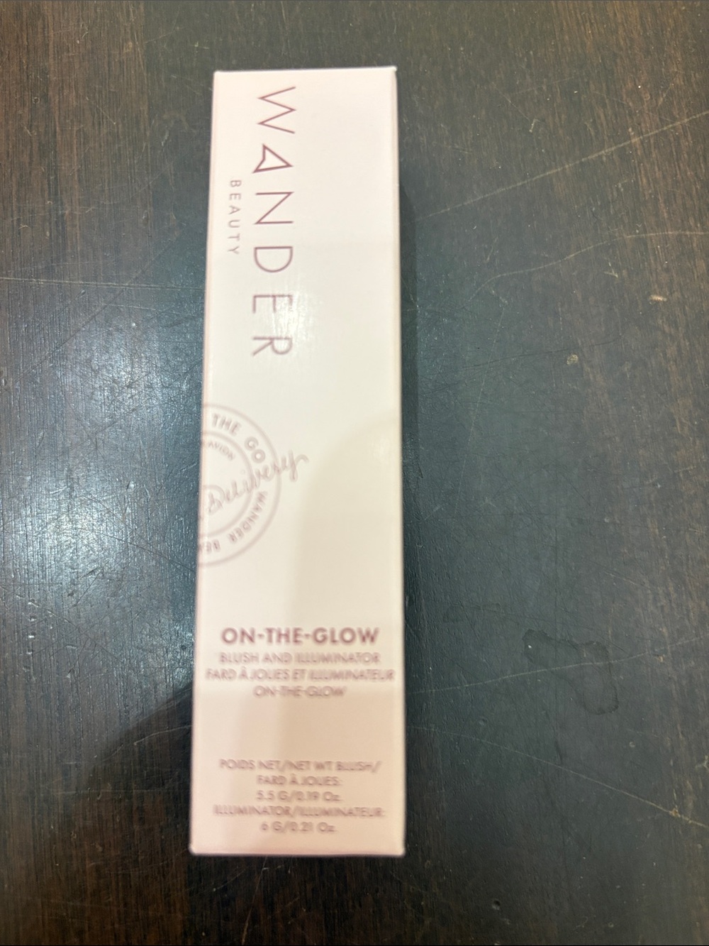 Wander Beauty On-The-Glow Blush & Illuminator — Strawberry Fields/nude glow